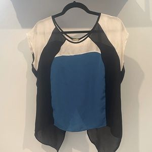 100% silk Rebecca Minkoff blouse